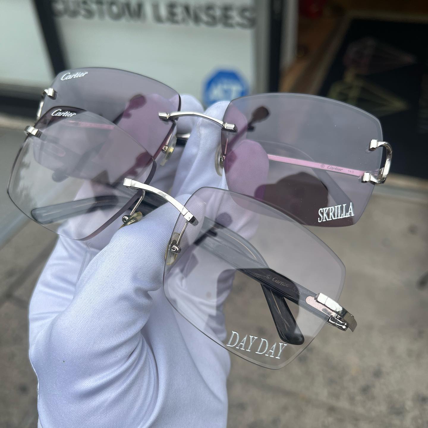 Custom Lens Engraving
