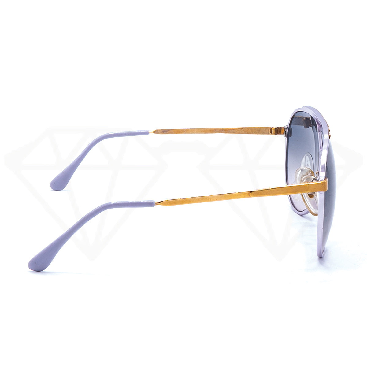 Alpina sunglasses m1.white+yellow gold - Gem